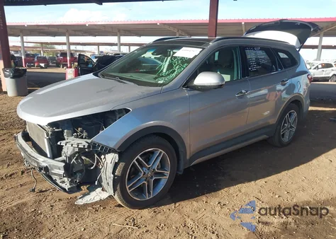 2018 Hyundai Santa Fe Limited Ultimate z USA, uszkodzony, nr VIN KM8SR4HF0JU290230